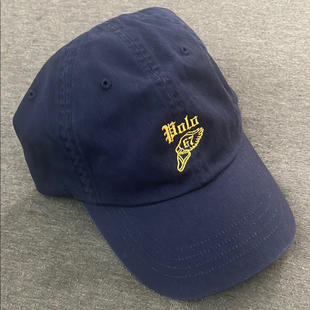 Polo by Ralph Lauren Dark Blue Hat 🧢 with Gold Logo